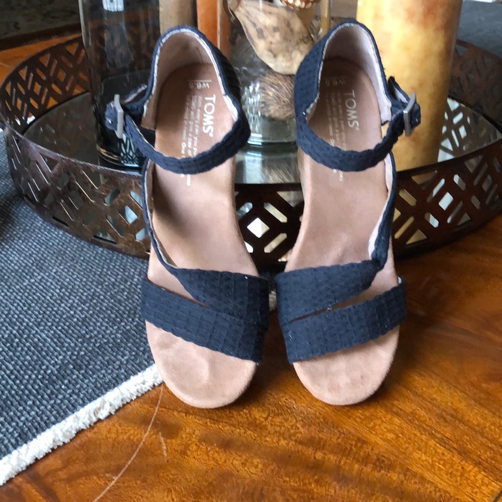 Toms Sienna Platform Wedges